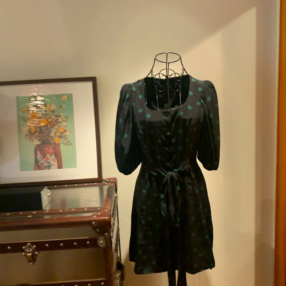 Polka dot Betsy Johnson dress